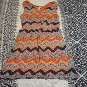 ModCloth Pink Owl dress size large